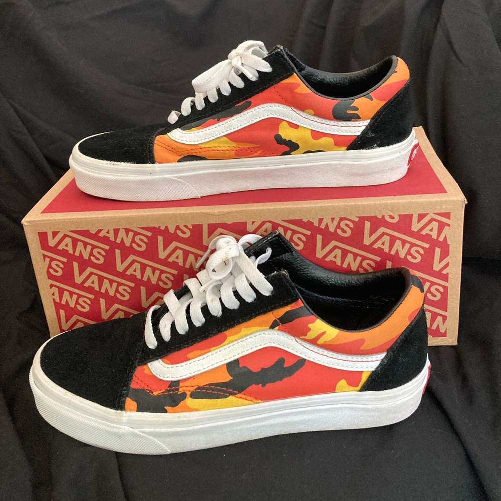 Vans Old Skool Pop Camp Black/Spicy